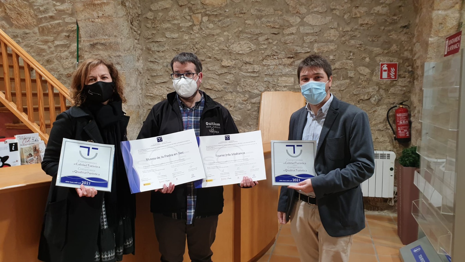 Vilafranca entrega els certificats de qualitat SICTED