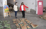 Apareix abandonat un mural de Ripollés que la Diputació va comprar fa 21 anys per 140.000 euros
