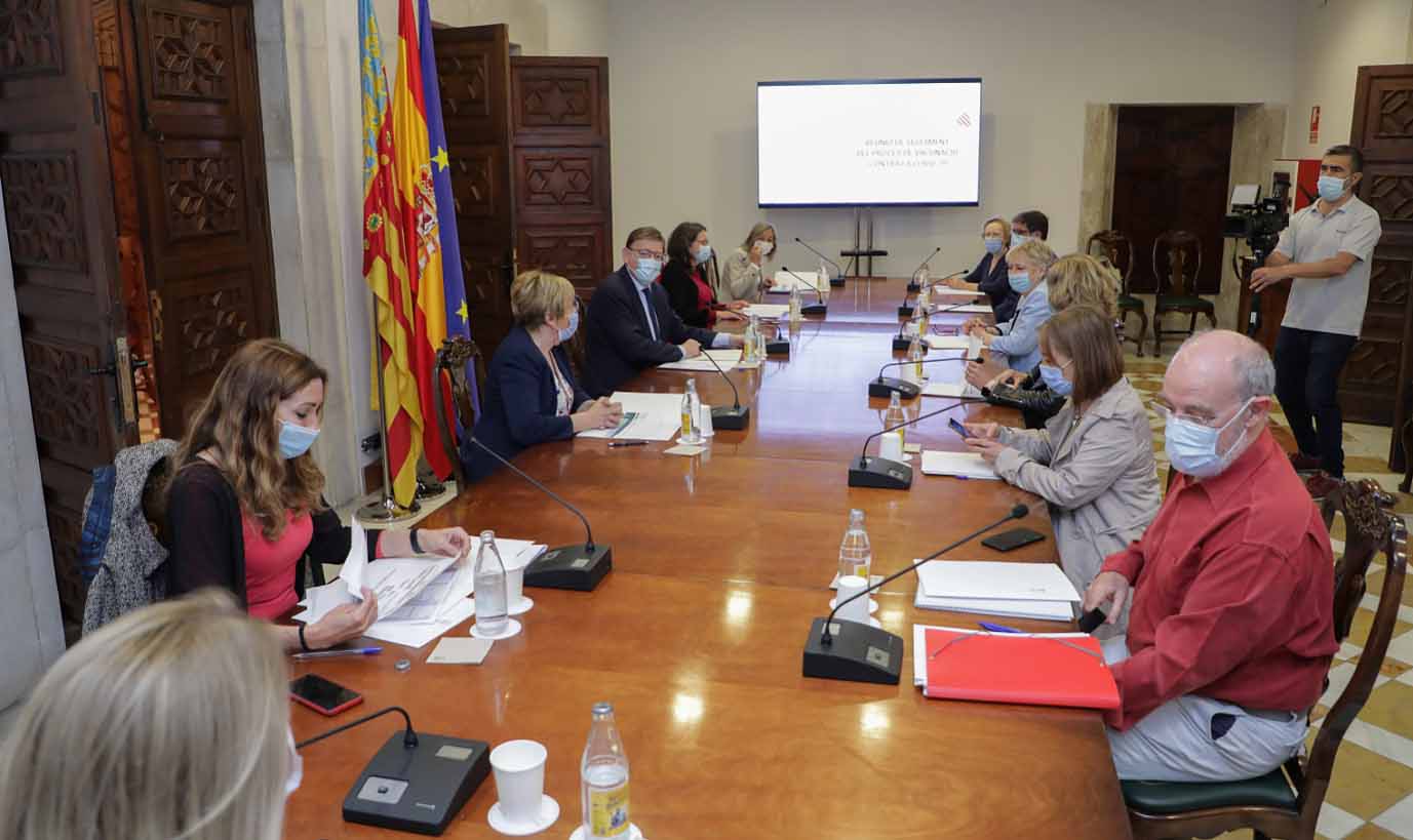 Puig anuncia que juny serà el mes clau en la campanya de vacunació