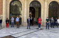 Minut de silenci a la Diputació pel nou cas de violència masclista al Port de Sagunt