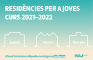 L'IVAJ convoca places en residències d'estudiants d'Alacant, Benicarló i Castelló per al curs 2021-2022