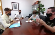 Peníscola col·labora amb l'AMPA del col·legi en el condicionament i impuls dels patis actius