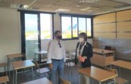 L'aeroport de Castelló i Educació ultimen les instal·lacions que acolliran el cicle d'FP de manteniment d'avions