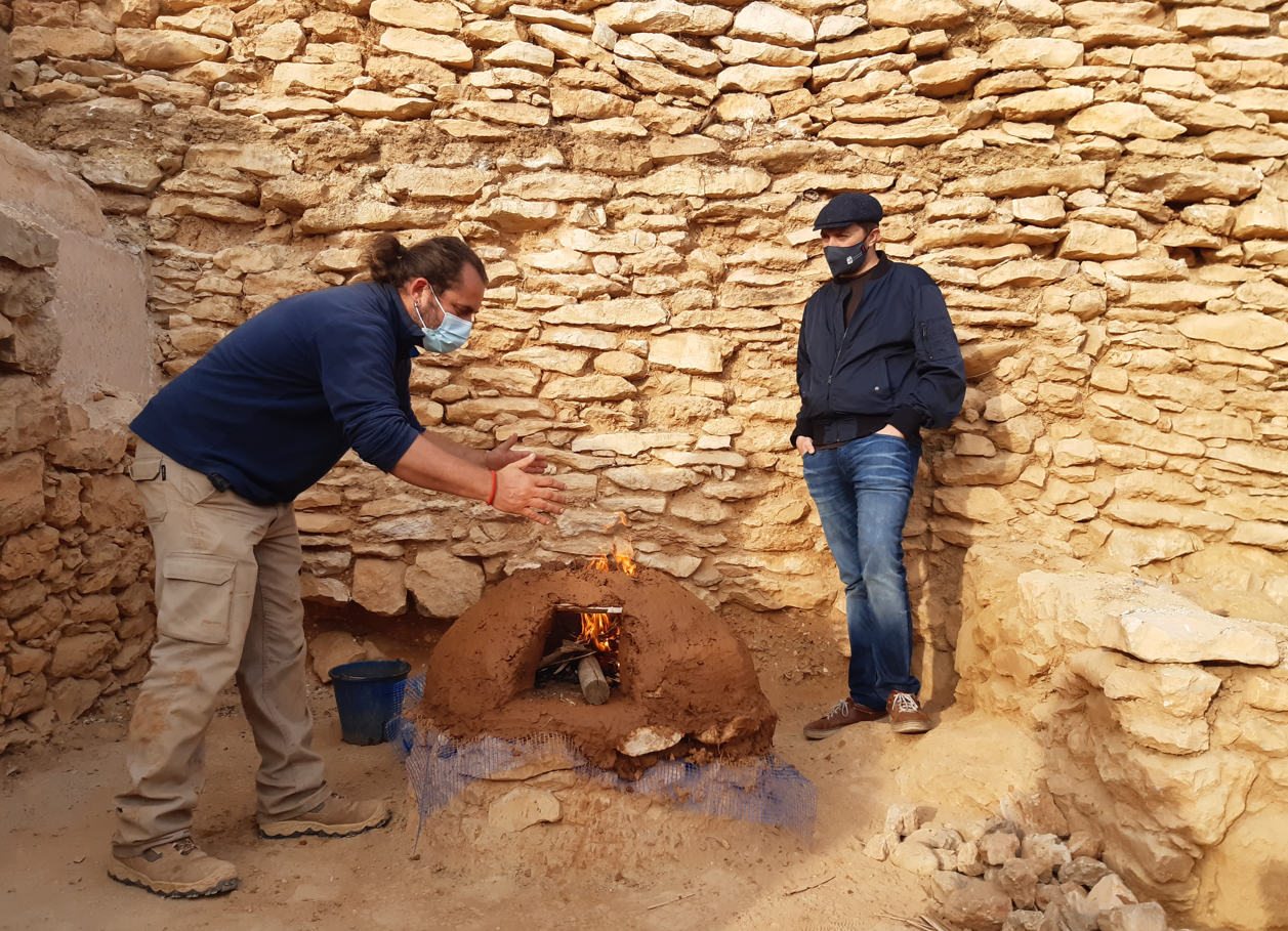 Comencen les obres de rehabilitació de la caseta del poblat iber del Puig de la Nau de Benicarló