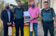 Agraïment de la Guàrdia Civil de Benicarló a la Cooperativa Benihort