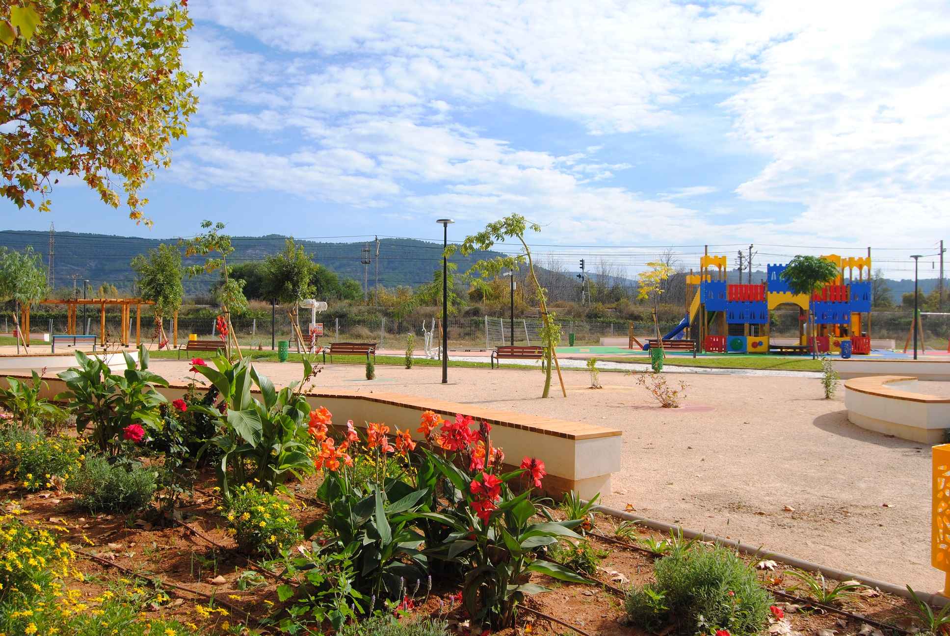 El nou parc i zona verda d'Alcalà s'obrirà el dissabte 6 de novembre amb activitats infantils