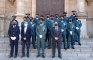 L'alcalde de Santa Magdalena participa en els actes de la patrona de la Guàrdia Civil a Alcalà de Xivert