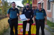 La Guàrdia Civil de Benicarló fa un agraïment al Policia Local de Càlig