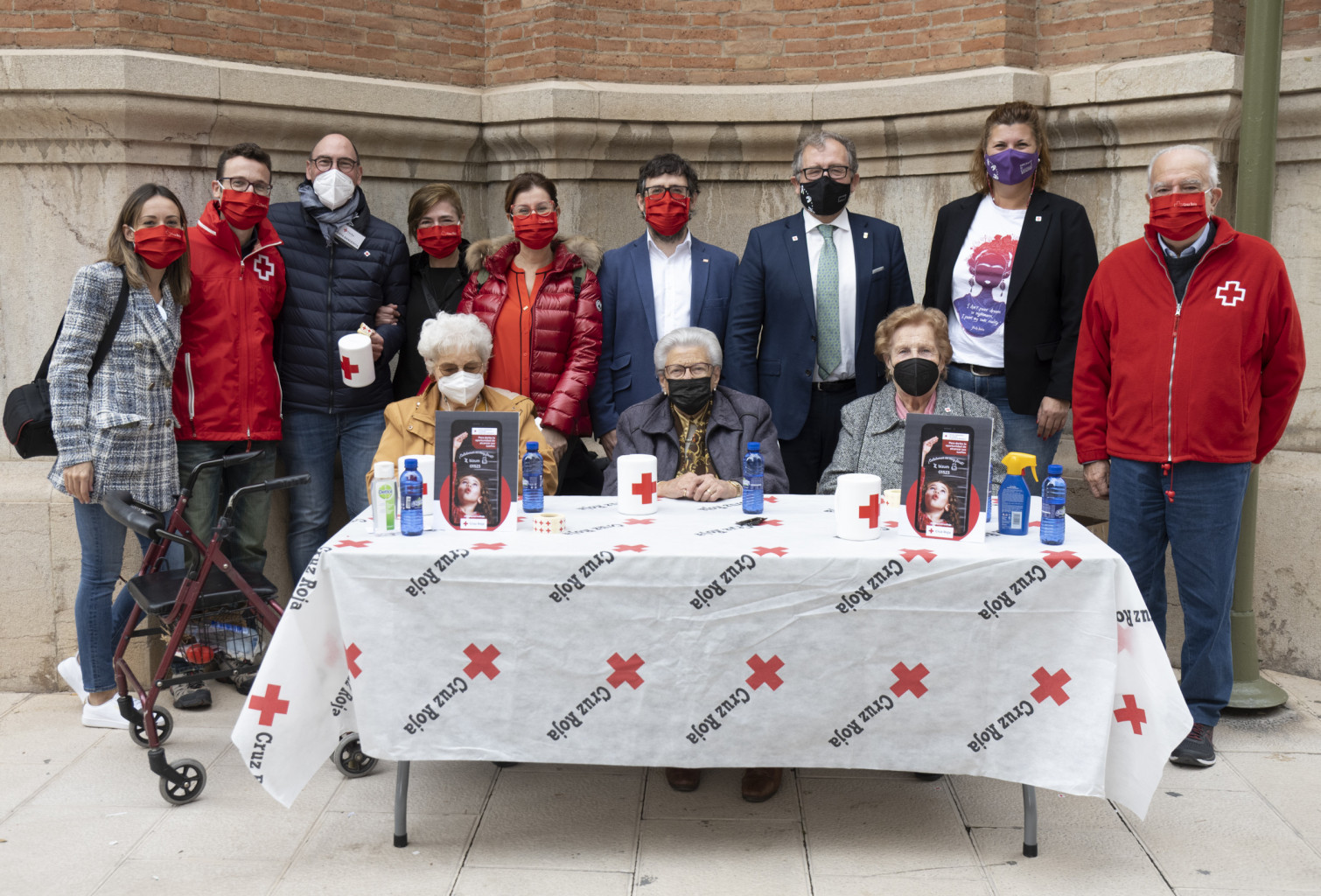 José Martí i Patricia Puerta col·laboren amb el Dia de la Bandereta de Creu Roja