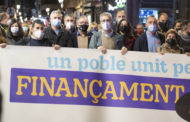 Martí acudeix a la manifestació per a exigir que la Comunitat tinga un finançament just