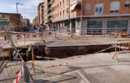Els treballs de millora dels pluvials de l'avinguda de Barcelona de Vinaròs avancen bon ritme