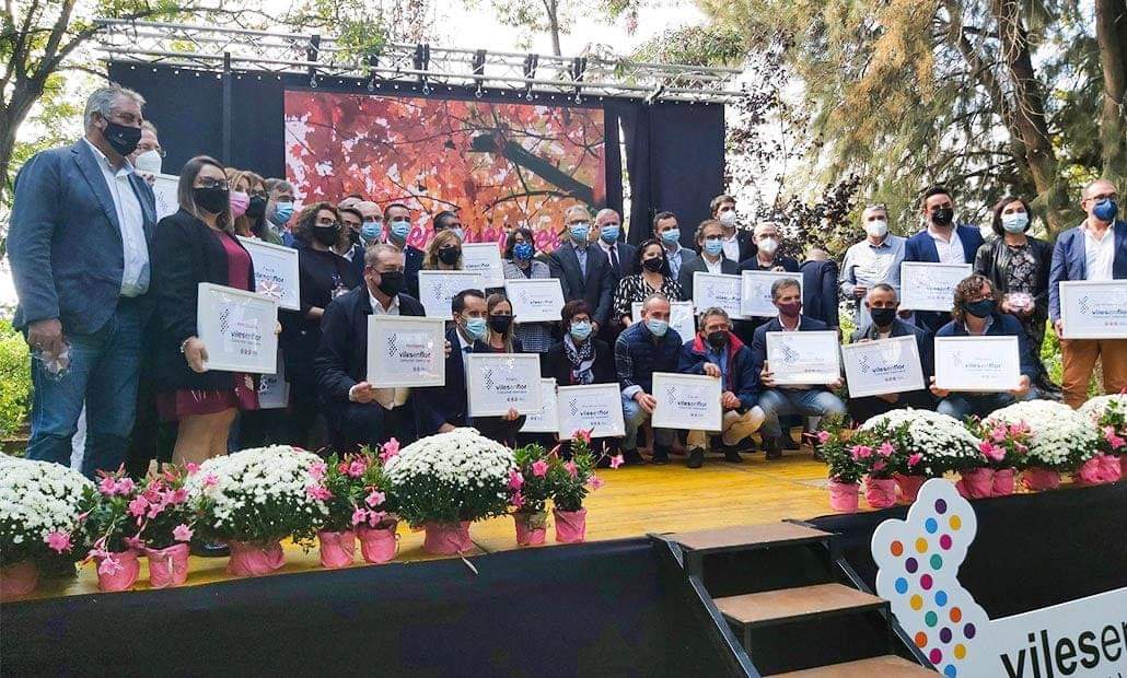 Vinaròs rep tres Flors d'Honor en la gala anual de Viles en Flor