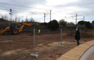 Comencen els treballs de la 2a fase del parc del Ferrocarril d'Alcalà