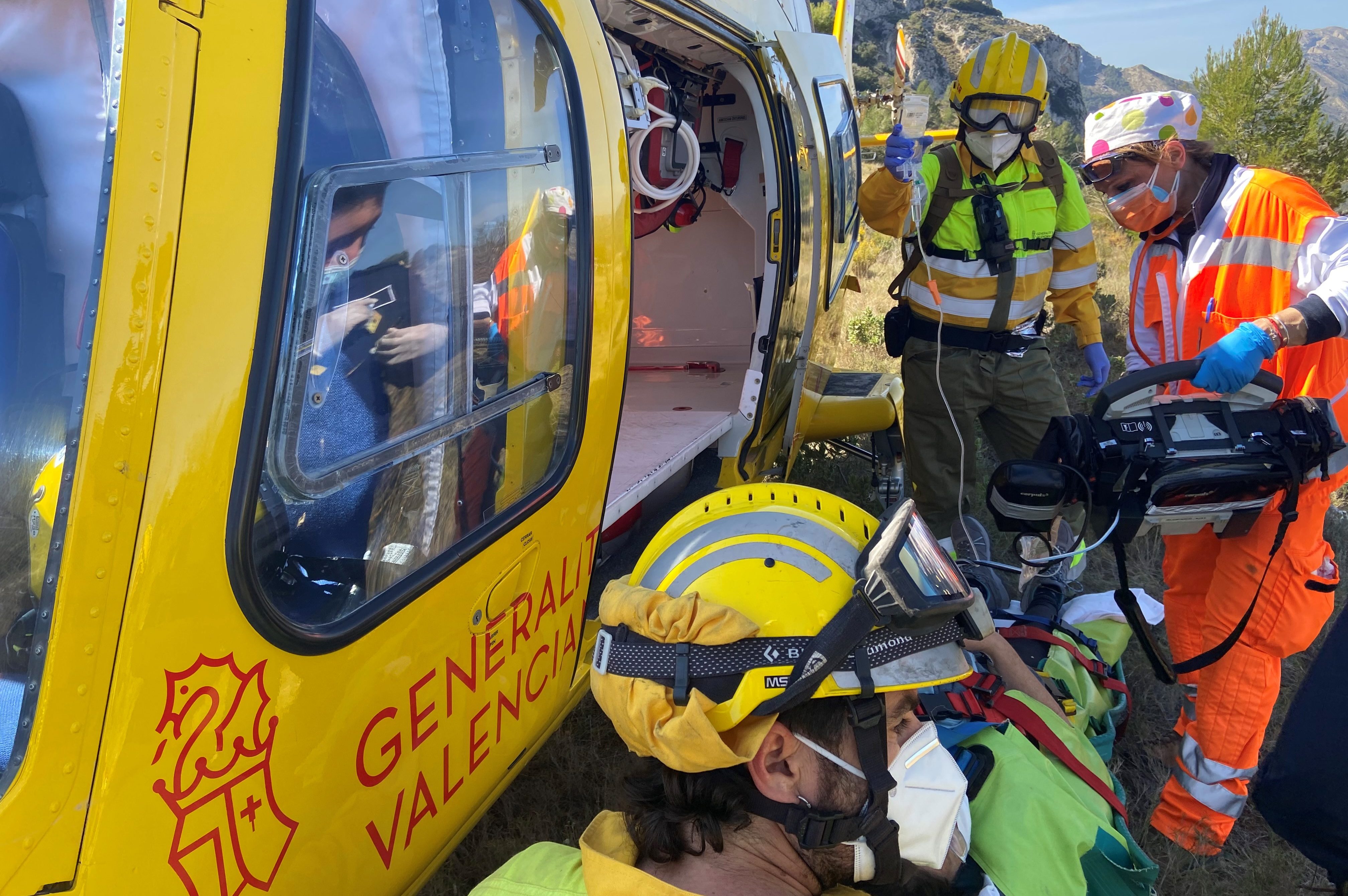 Emergències coordina 149 rescats en helicòpter a València i Castelló durant 2021
