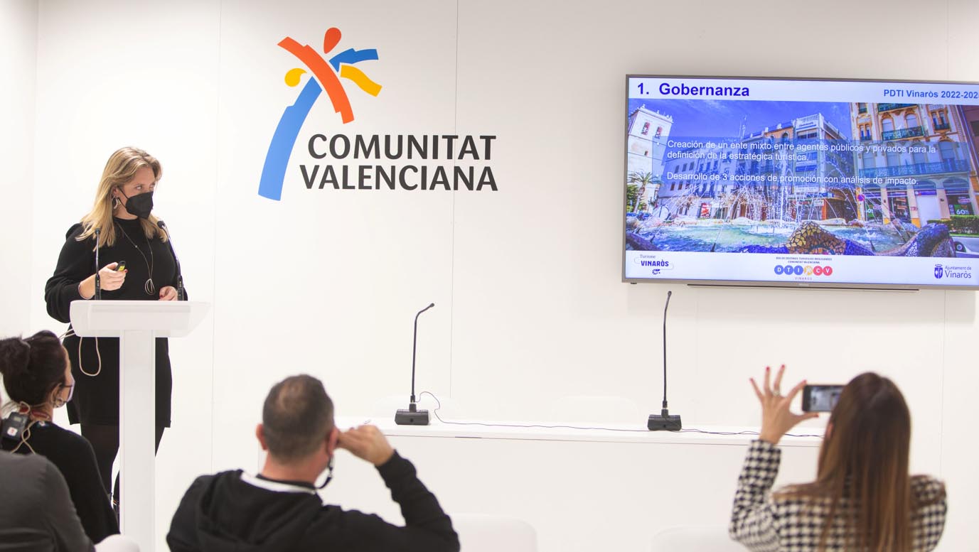 Vinaròs presenta en FITUR el nou Pla Estratègic i la candidatura als fons europeus Next Generation
