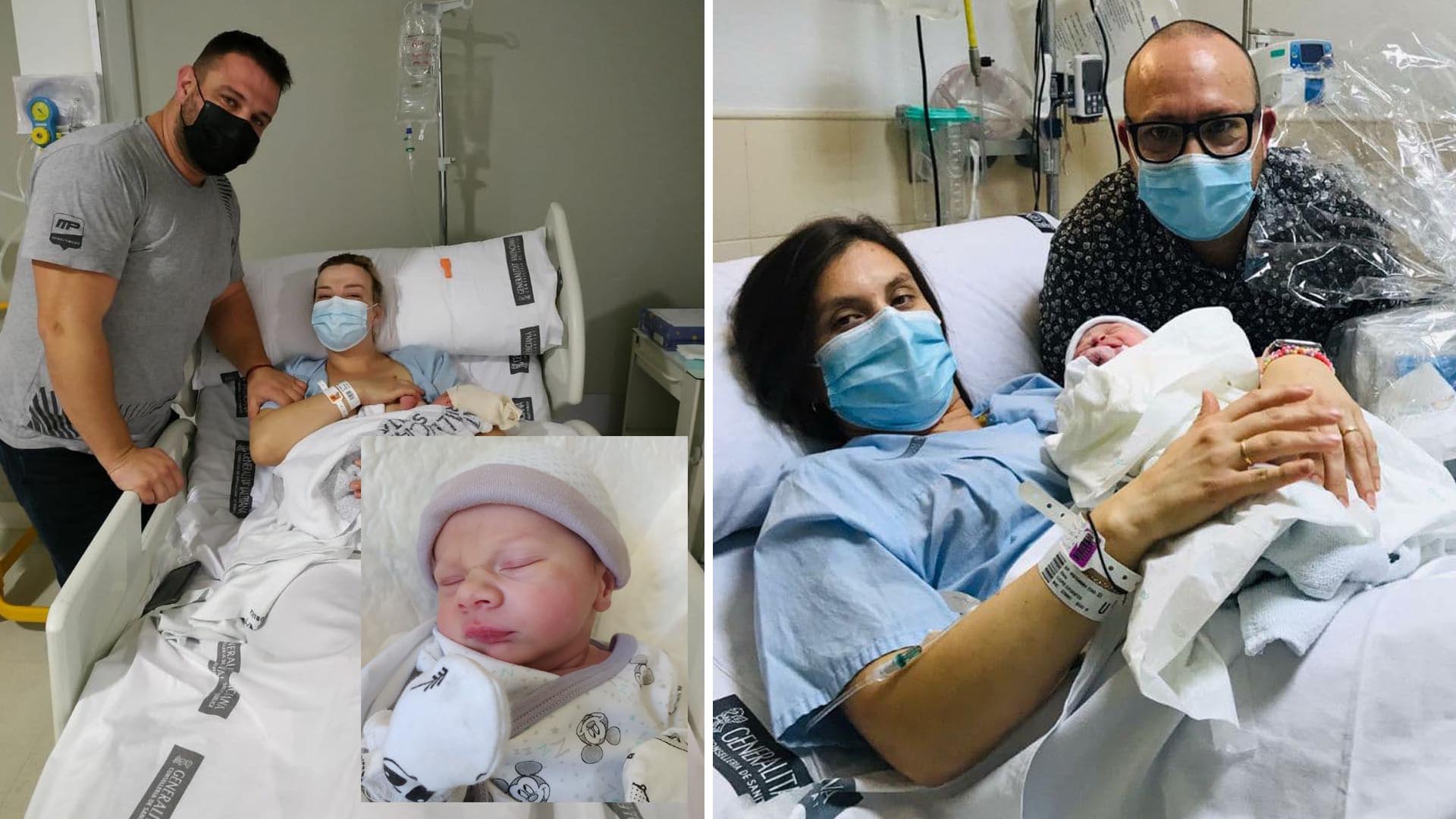 El primer bebé de la Comunitat Valenciana naix a l'Hospital Francesc de Borja de Gandia