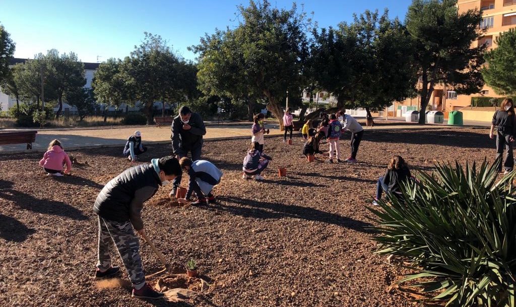 Alcalà-Alcossebre celebra el Dia de l'Arbre amb la plantació de 480 exemplars