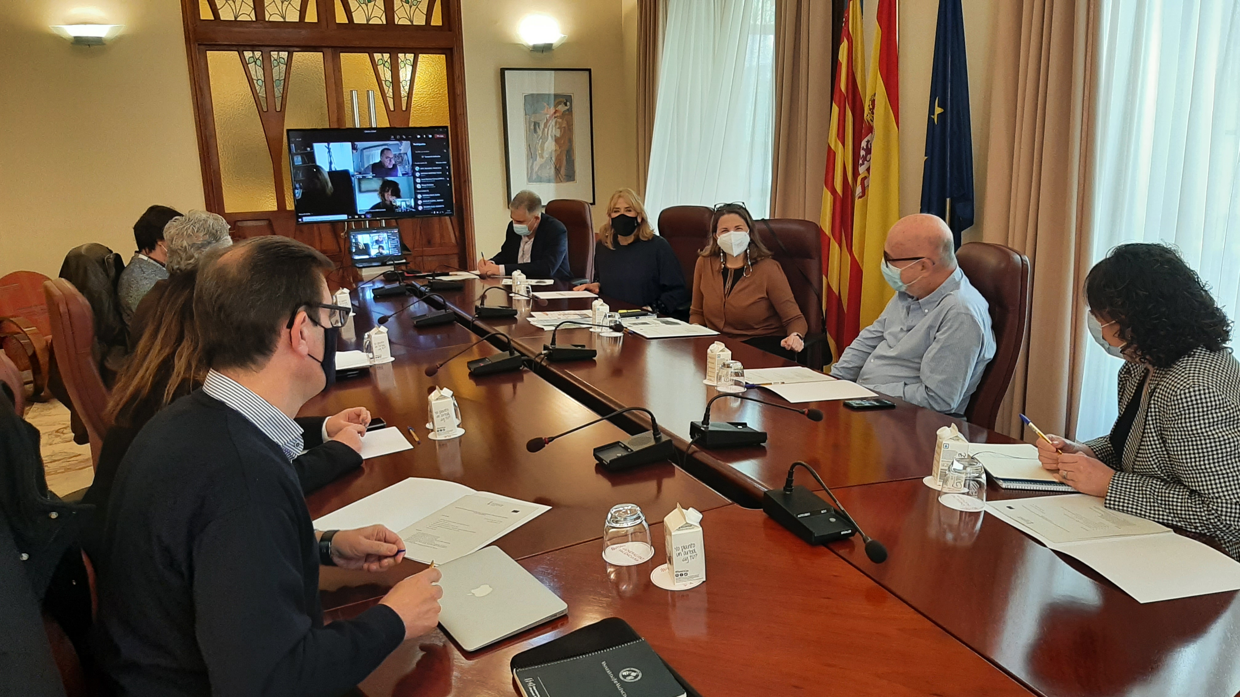 Cebrián destaca la 'tasca de diagnòstic i de suport' que realitzen les universitats en matèria de despoblació