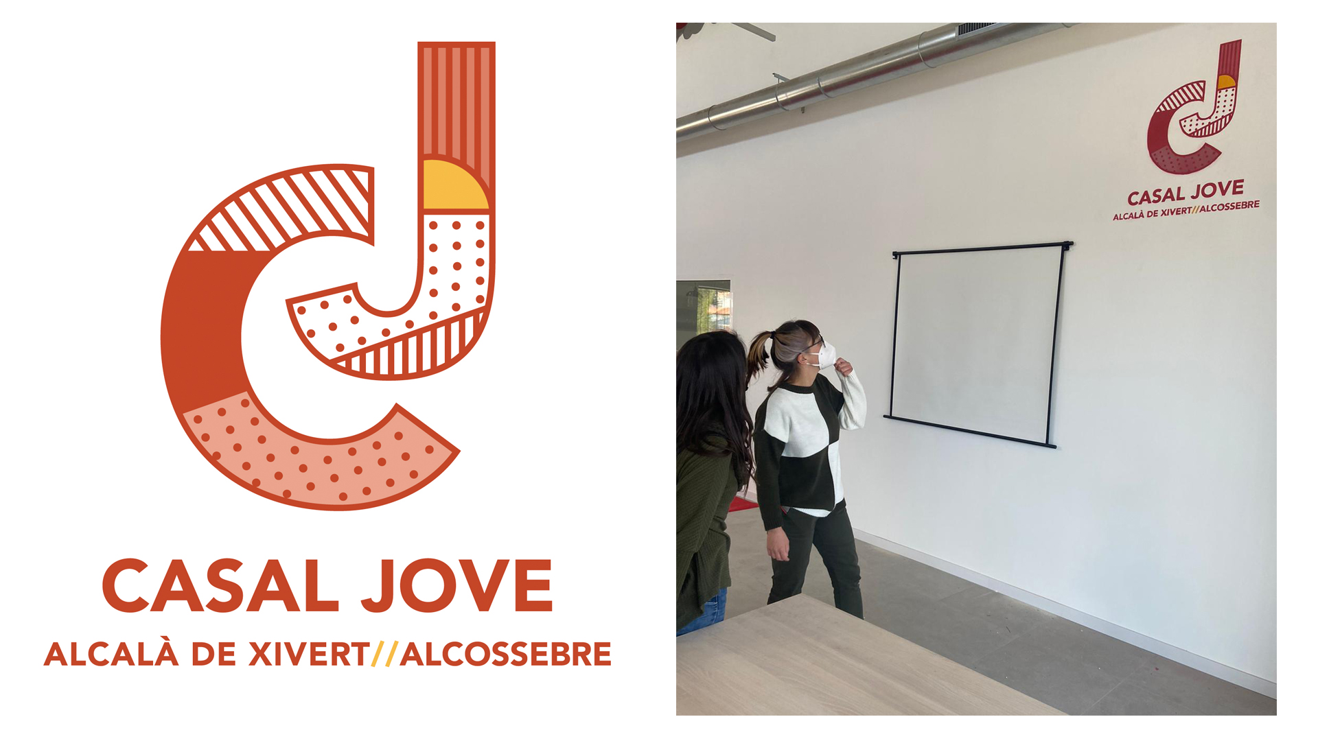 El nou Casal Jove d'Alcalà-Alcossebre estrena logo per a identificar la seua imatge