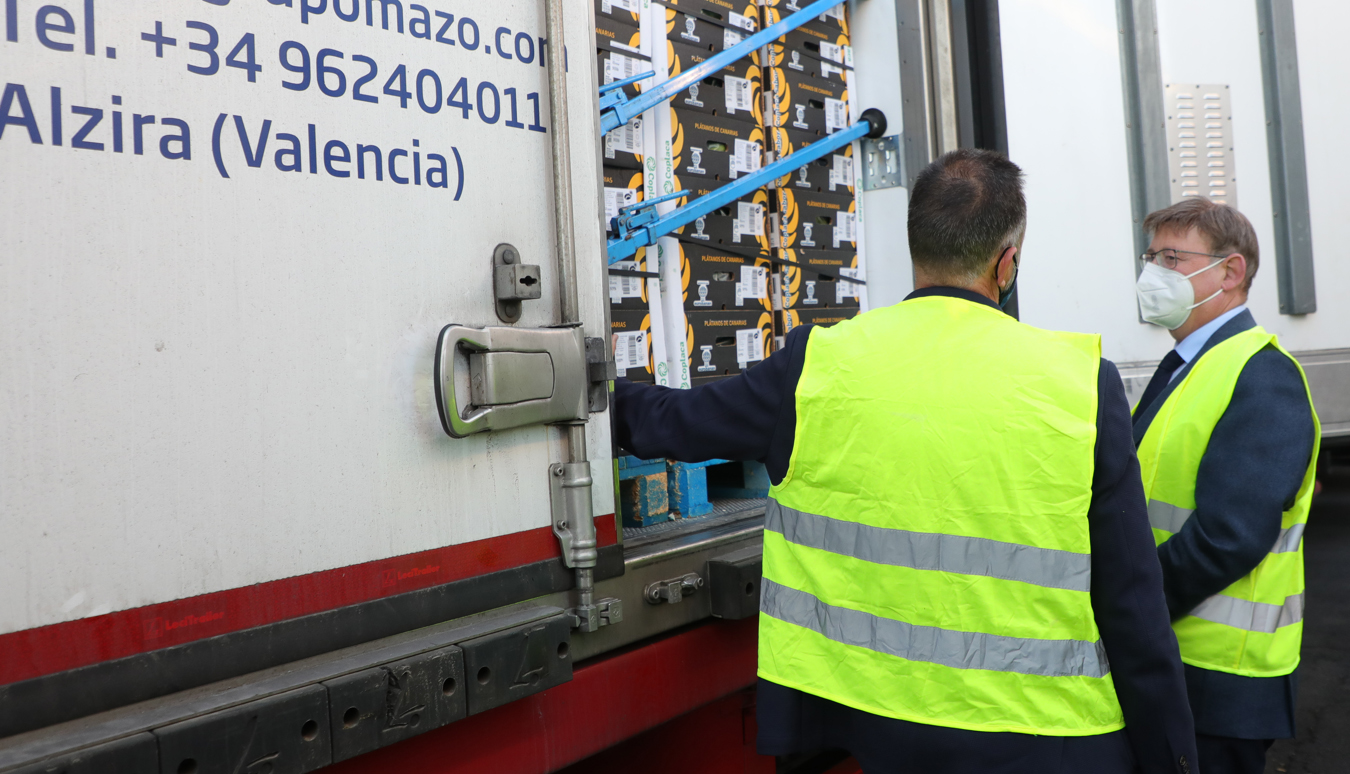 Puig anuncia 16,4 milions per a la transició sostenible del transport de mercaderies per carretera