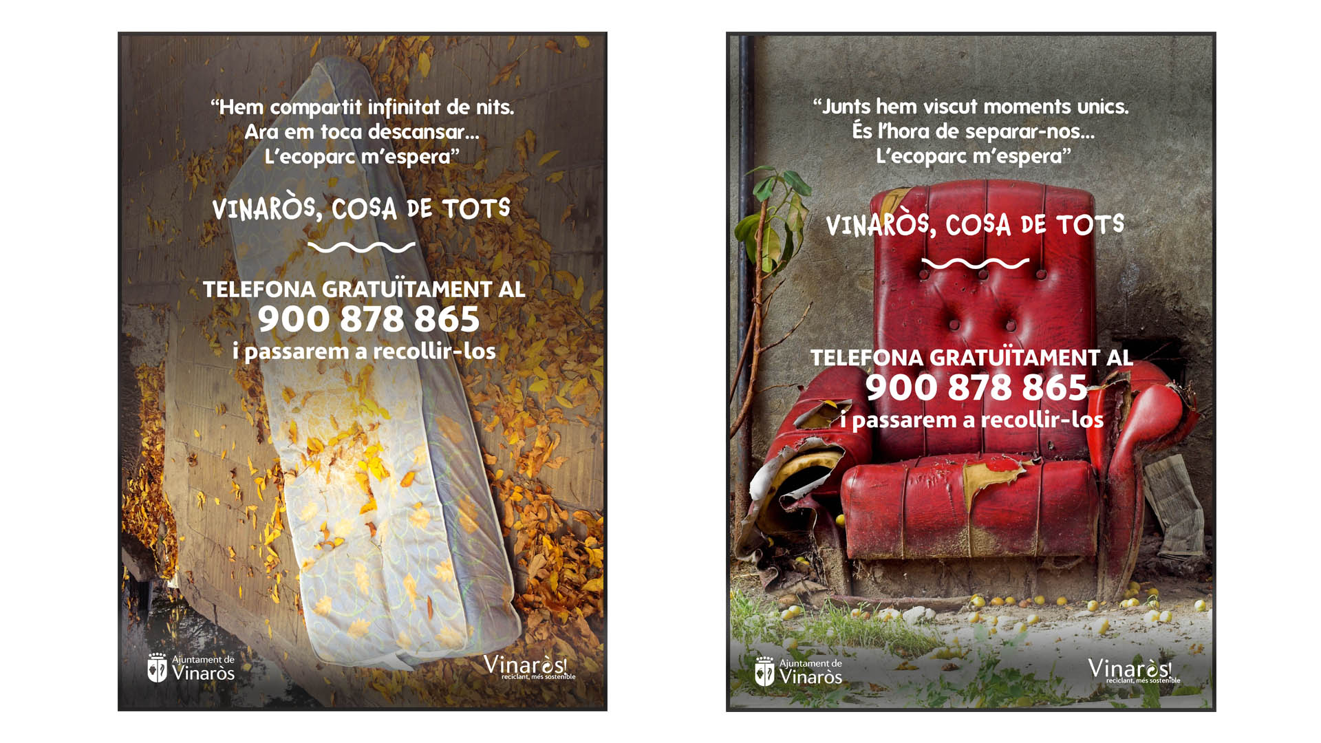 L’Ajuntament de Vinaròs recorda a la ciutadania que disposa d’un servei gratuït de recollida de grans voluminosos