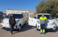 L'Ajuntament de Vinaròs adquireix dos furgonetes elèctriques per a la Brigada Municipal