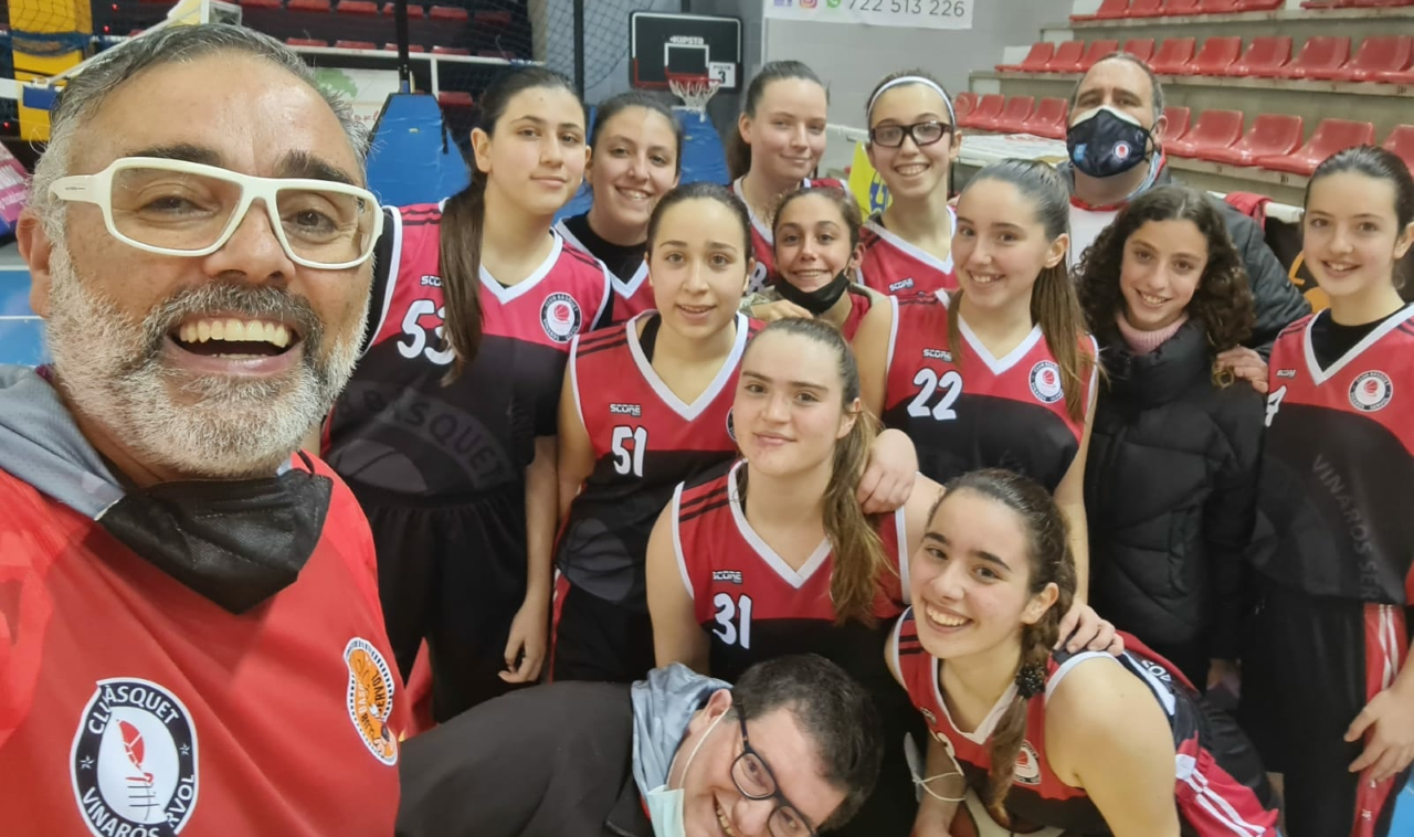 Merescuda victòria de les cadets del Vinaròs davant el Benicarló