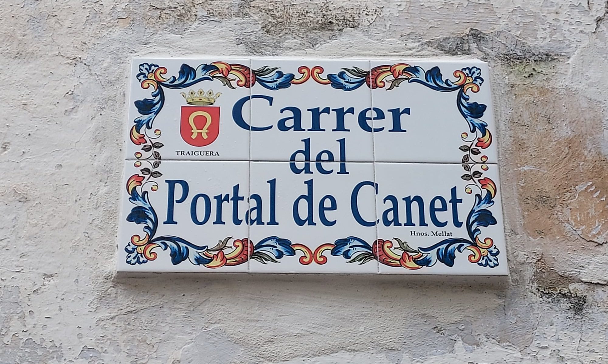 Traiguera substitueix les actuals plaques dels carrers per unes de ceràmica