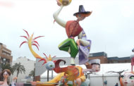 Tot preparat per a la 'Cremà' de les Falles de Benicarló