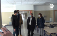 VISITA DEL SECRETARI AUTONÒMIC D'EDUCACIÓ AL NOU JAUME I DE VINARÒS 02-03-2022