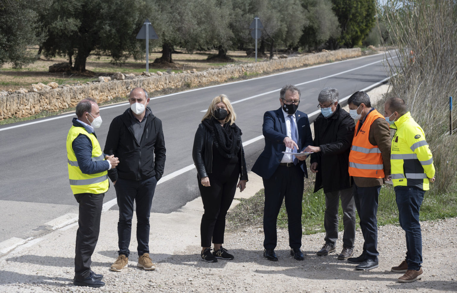 La Diputació inverteix 1,3 milions en les carreteres de Sant Rafael a Rossell i La Sénia a Torremiró