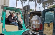 Santa Magdalena realitza el primer enviament de material humanitari per a Ucraïna