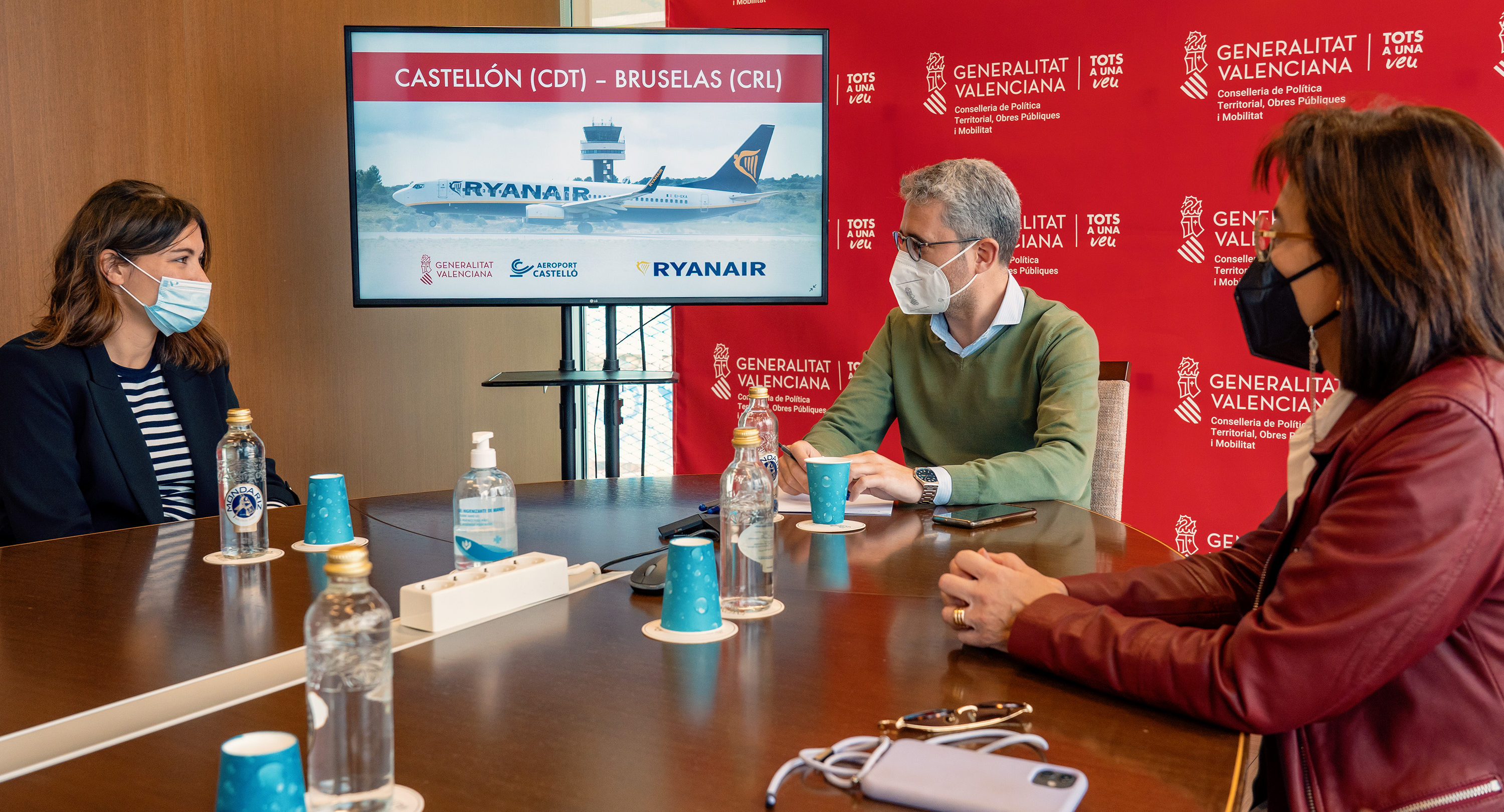 L'aeroport de Castelló connectarà amb Brussel·les a partir del 27 de març