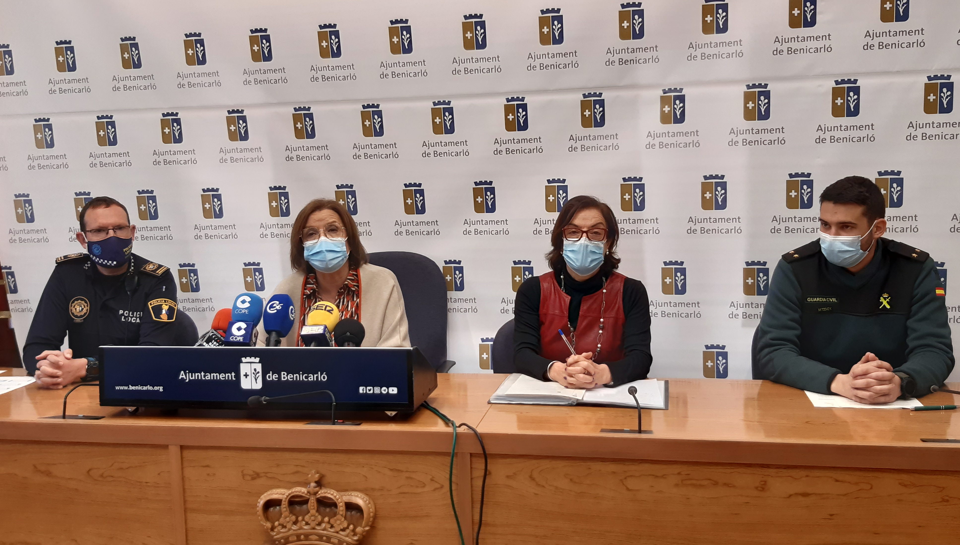 Un ampli dispositiu de seguretat es coordinarà per a garantir unes Falles sense incidents a Benicarló