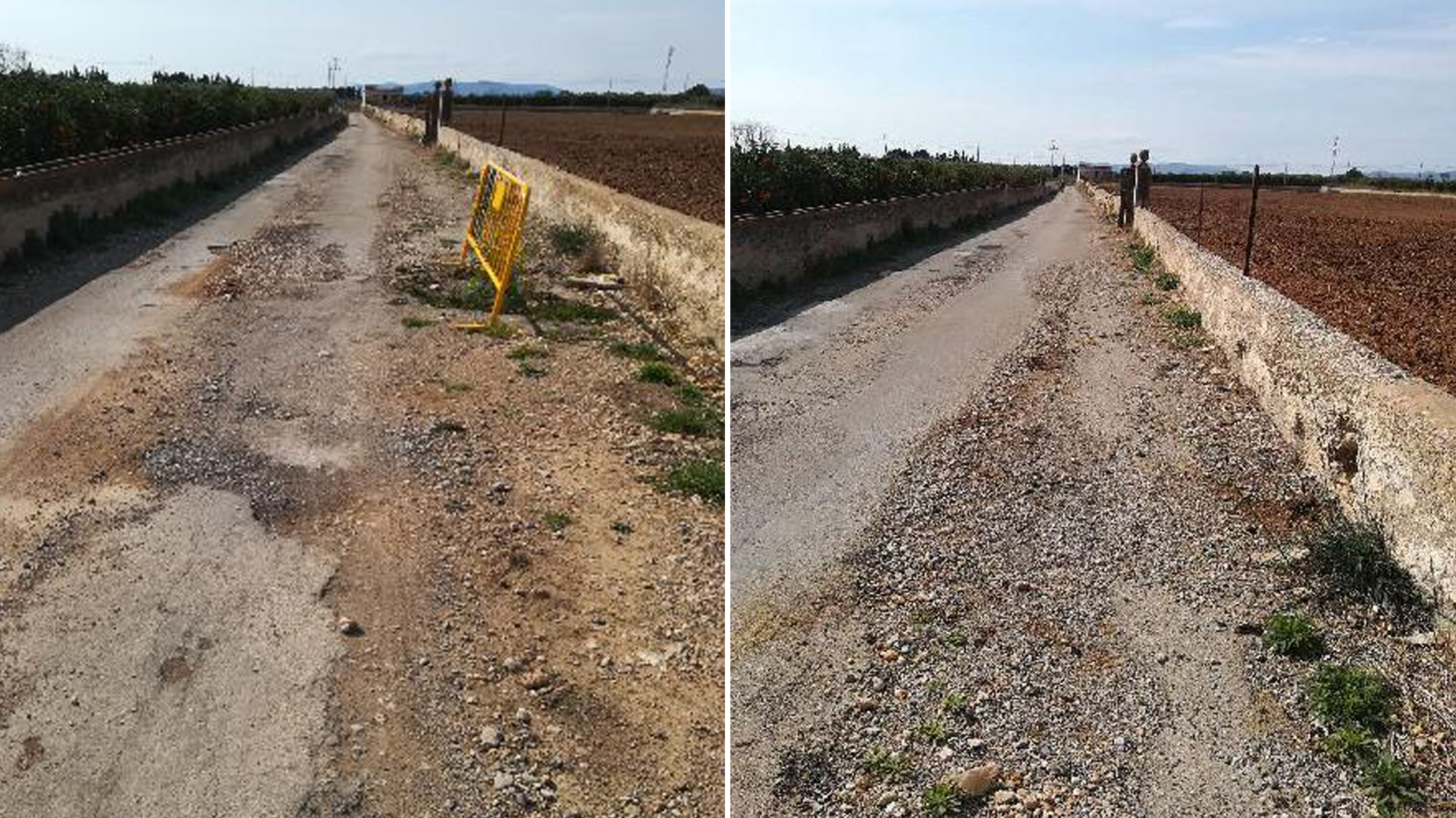 L'Ajuntament de Vinaròs presenta un projecte per adequar els camins rurals