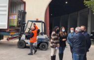 El Consell inicia un nou operatiu d'enviament d'ajuda humanitària a Ucraïna des de Castelló amb 48 palets