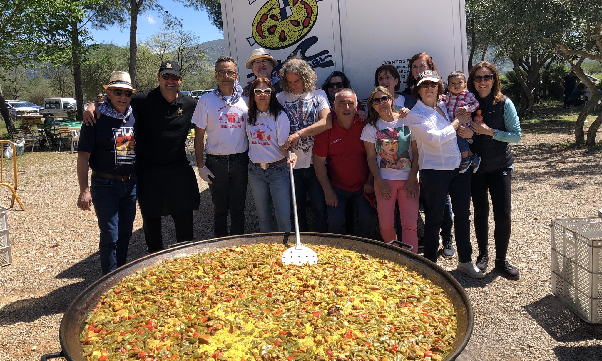 Santa Magdalena celebra Sant Vicent