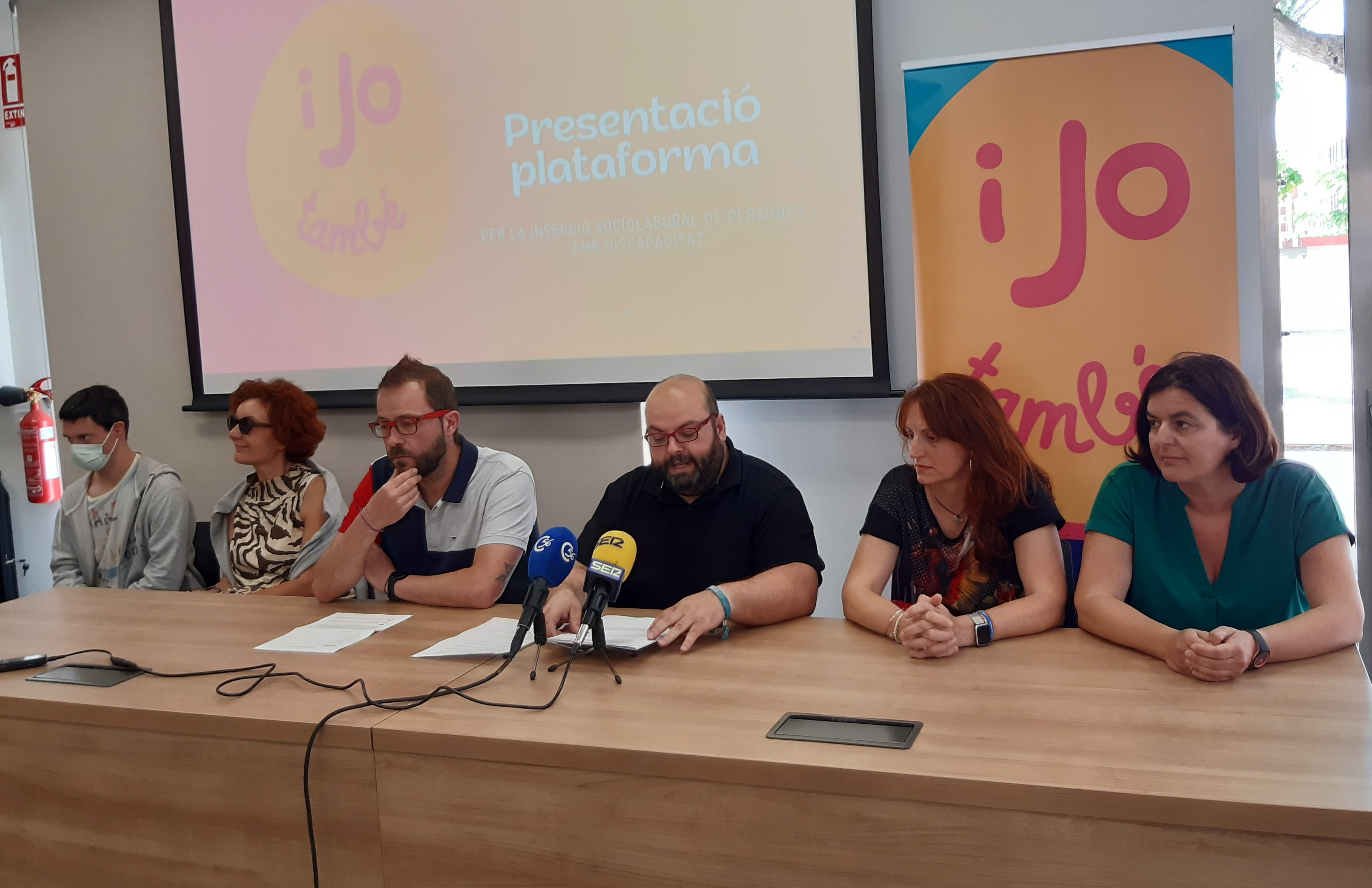 Benicarló dona suport a la plataforma ‘I jo també’ per a millorar la inserció sociolaboral de les persones amb discapacitat