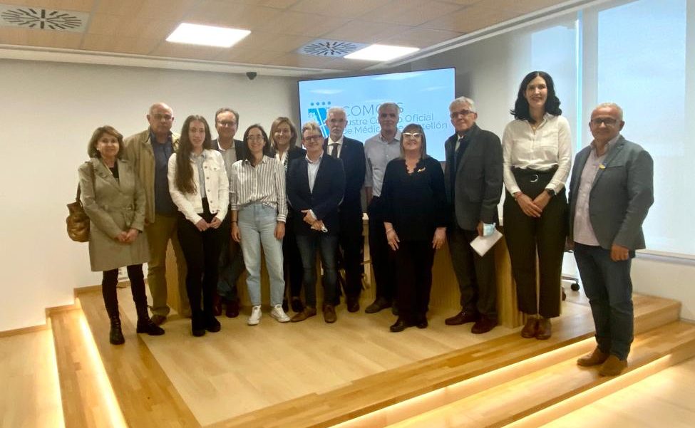 El doctor José María Breva, proclamat president del Col·legi de Metges de Castelló