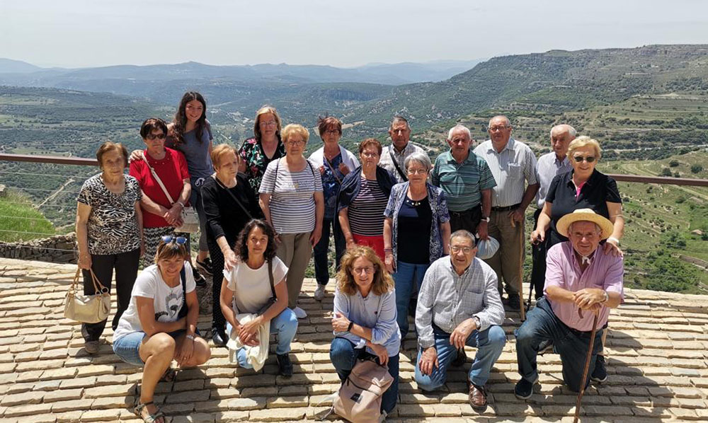 El Servei de Promoció de l'Autonomia Personal de Castellfort visita Ares del Maestrat