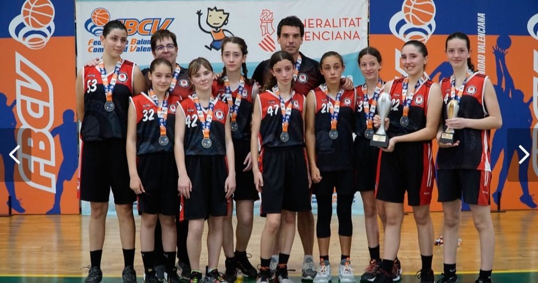 Les infantils del Club Bàsquet Vinaròs subcampiones del 2° Zonal de la Comunitat Valenciana