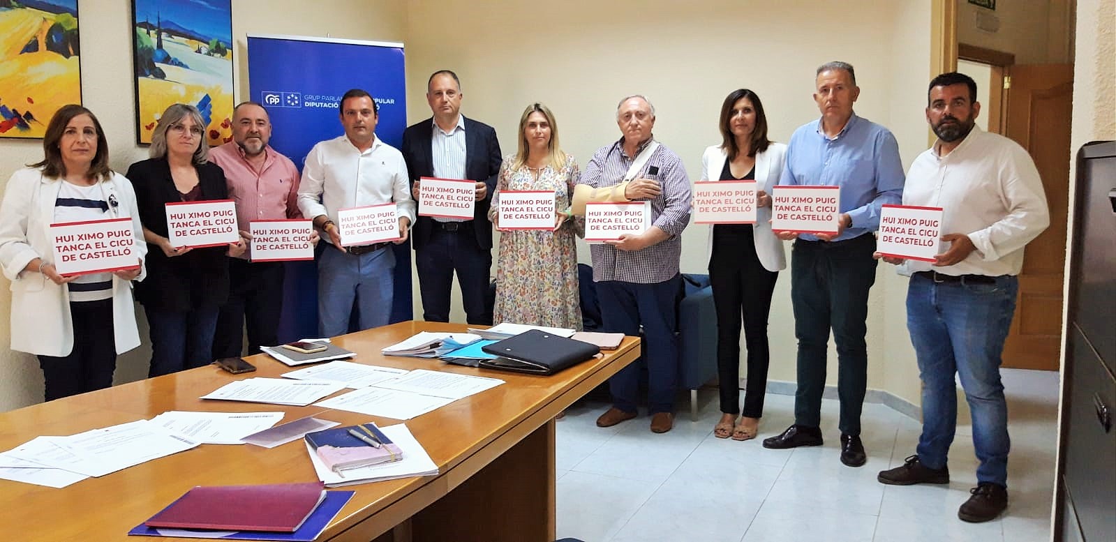 Marta Barrachina es compromet a «blindar» la plantilla de l'Hospital de Vinaròs
