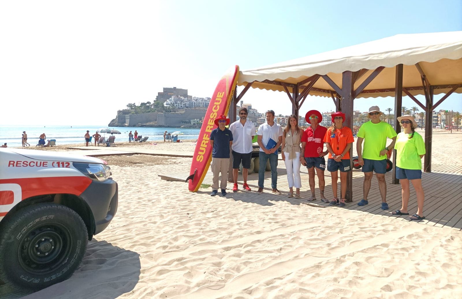 Peníscola posa en marxa el dispositiu de socorrisme i salvament en les platges