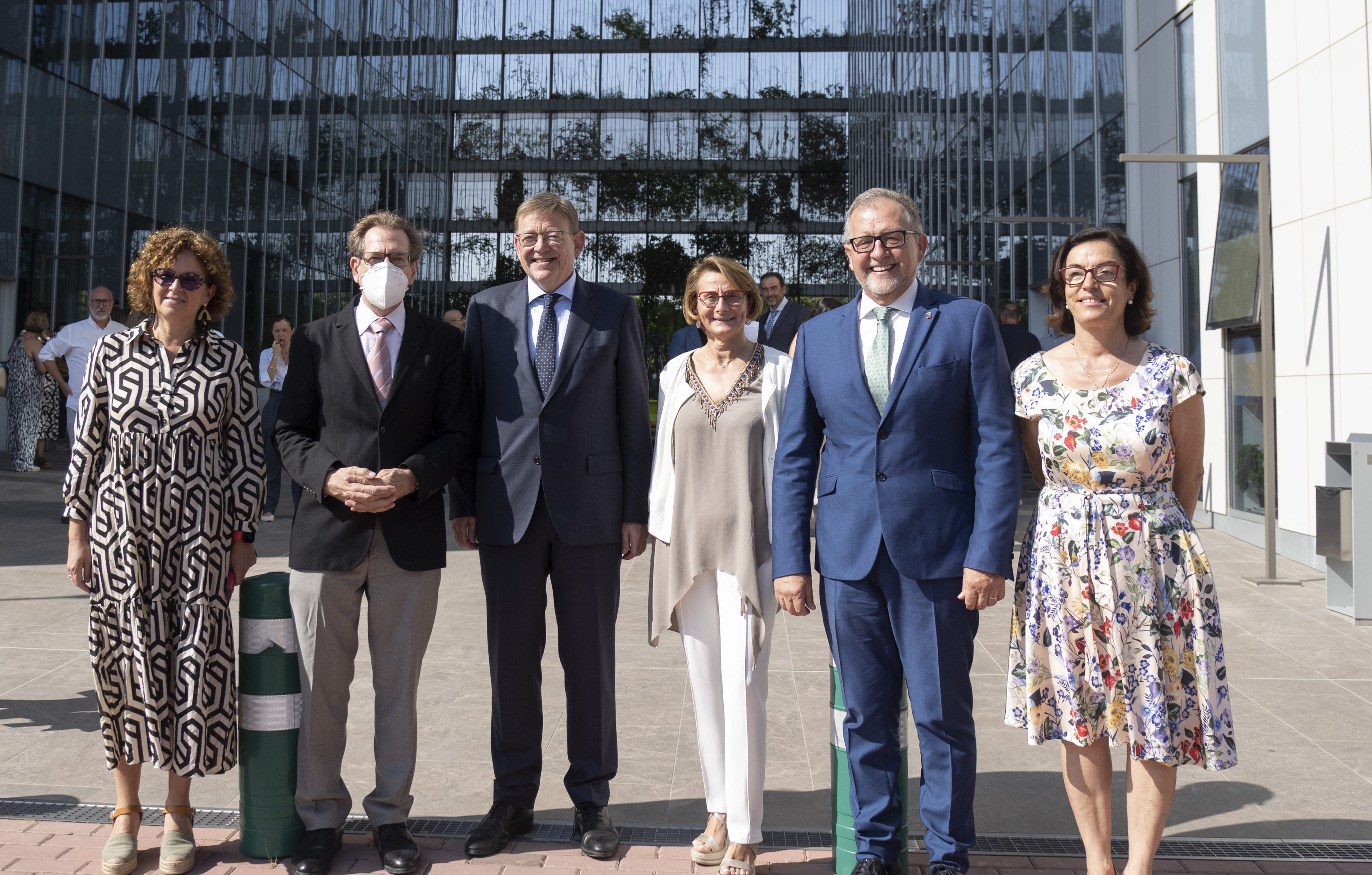 Martí visita l’edifici ja conclòs de la Facultat de Ciències de la Salut de l’UJI