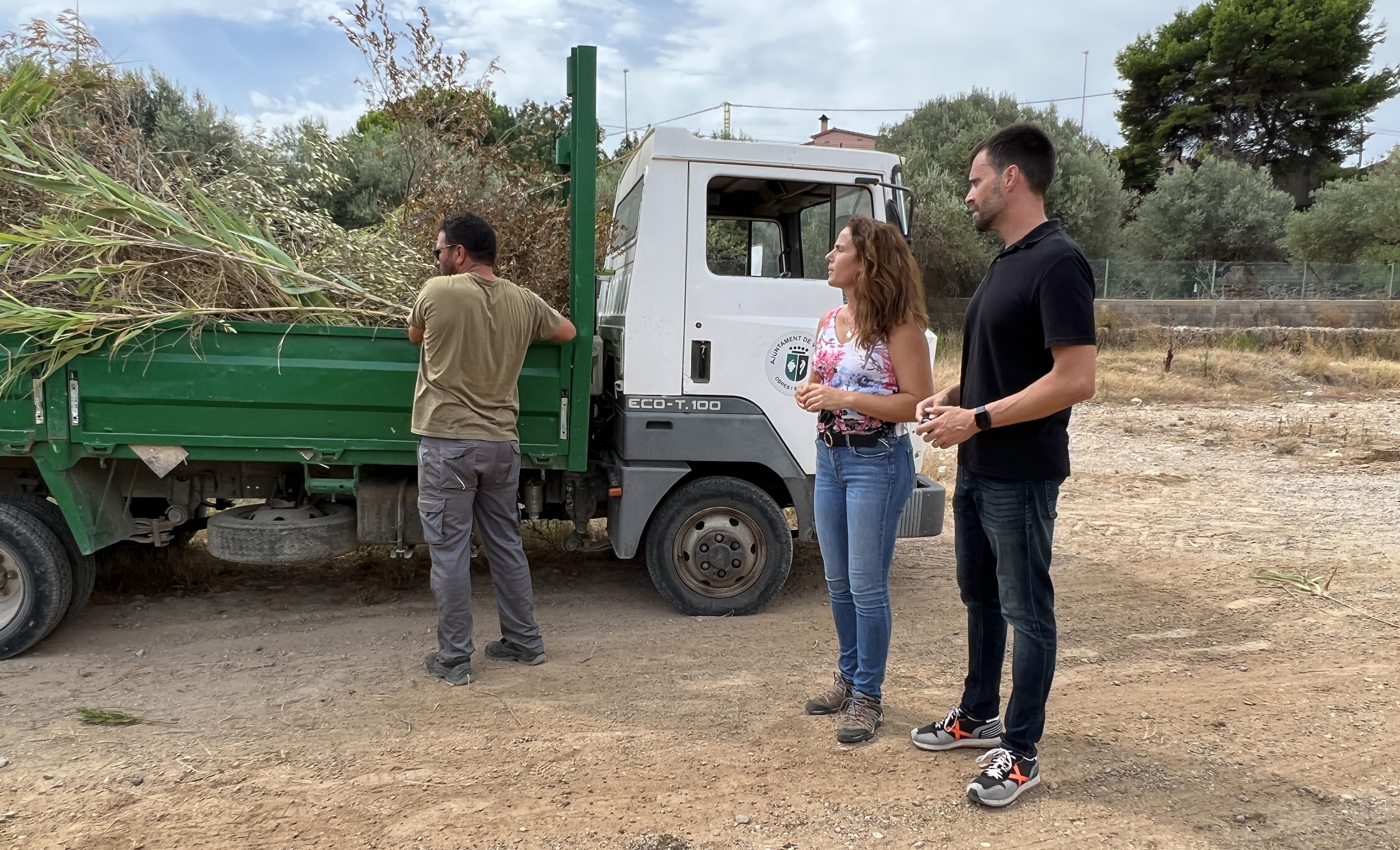 Vinaròs avança les feines de neteja dels barrancs i rieres