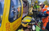 Els equips d'emergències realitzen un rescat en helicòpter cada dos dies en les dos últimes setmanes