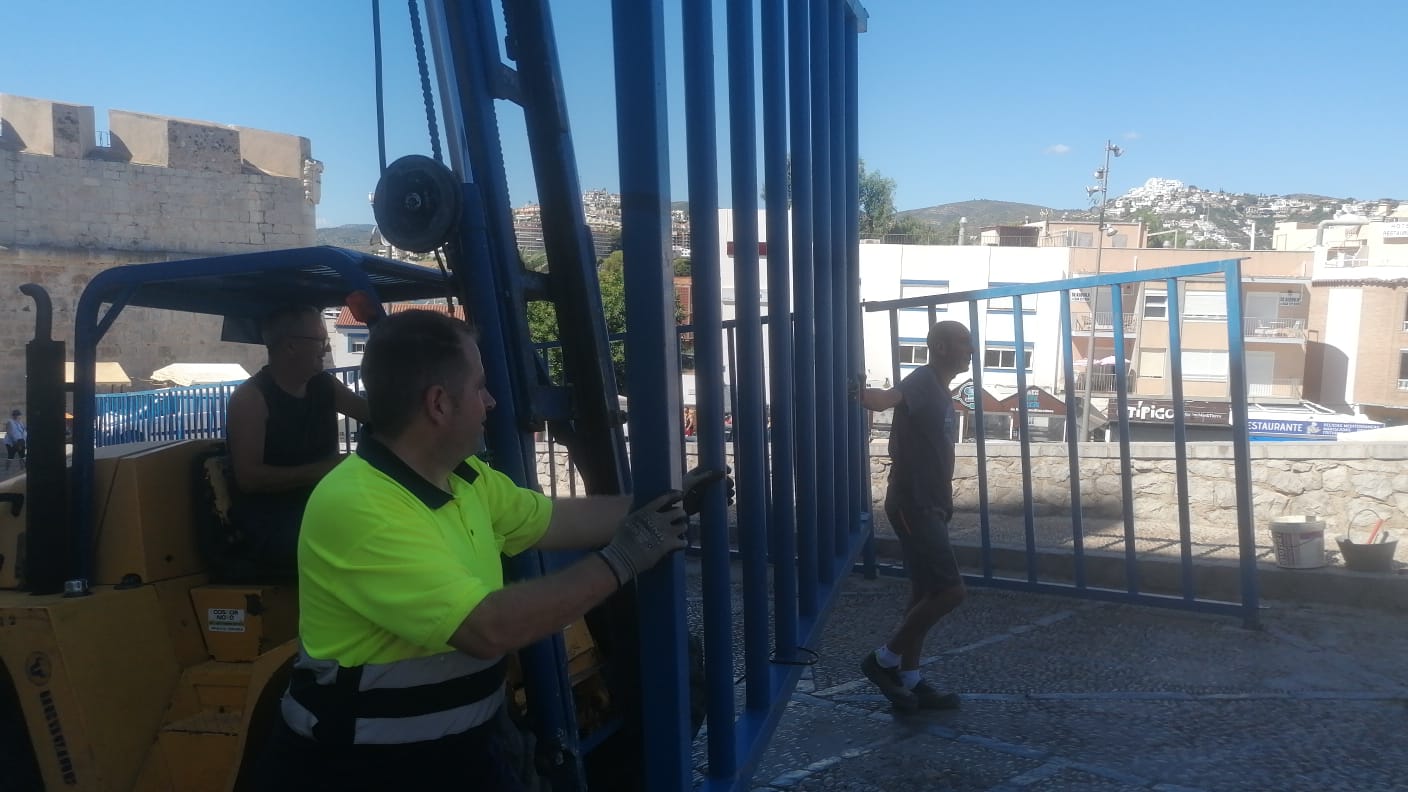 Peníscola es prepara per a acollir la Festa Taurina