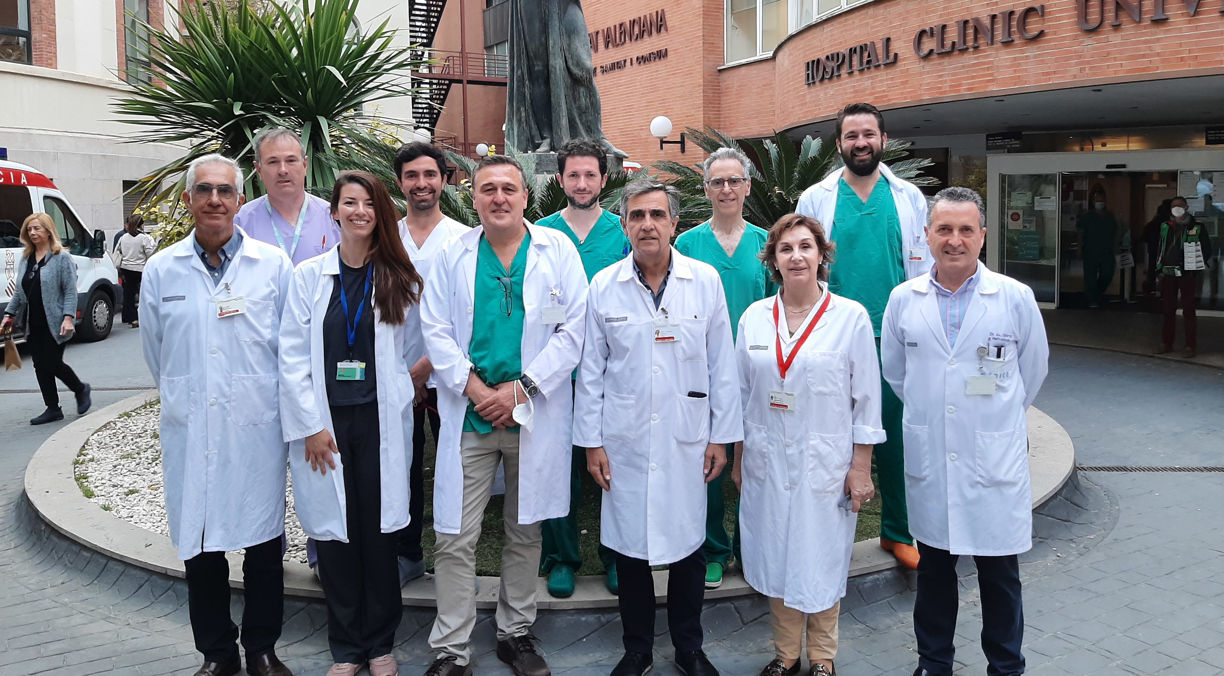 L'Hospital Clínic de València ja ha realitzat 10 trasplantaments renals
