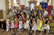 L'Associació Cultural de Moros i Cristians de Peníscola celebra la missa de presentació d'Estendards