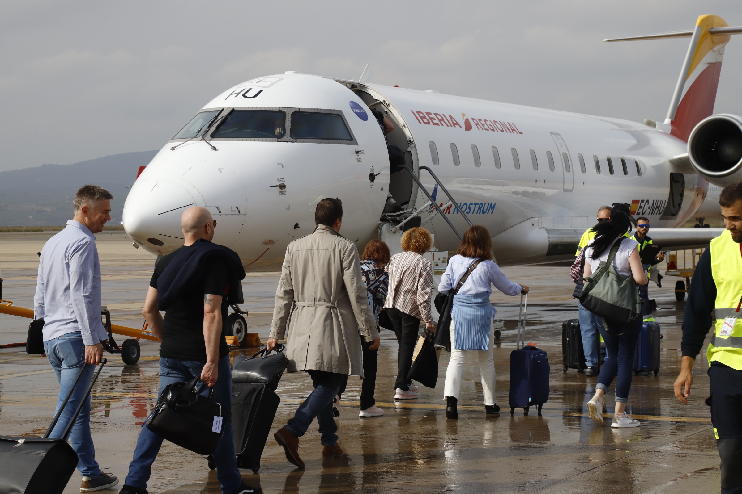 L'aeroport de Castelló posa en marxa la nova ruta a Madrid